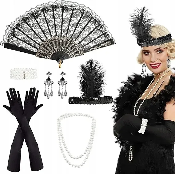 Zdjęcie Zestaw retro lata 20 – idealne stylizacje na tematyczne imprezy