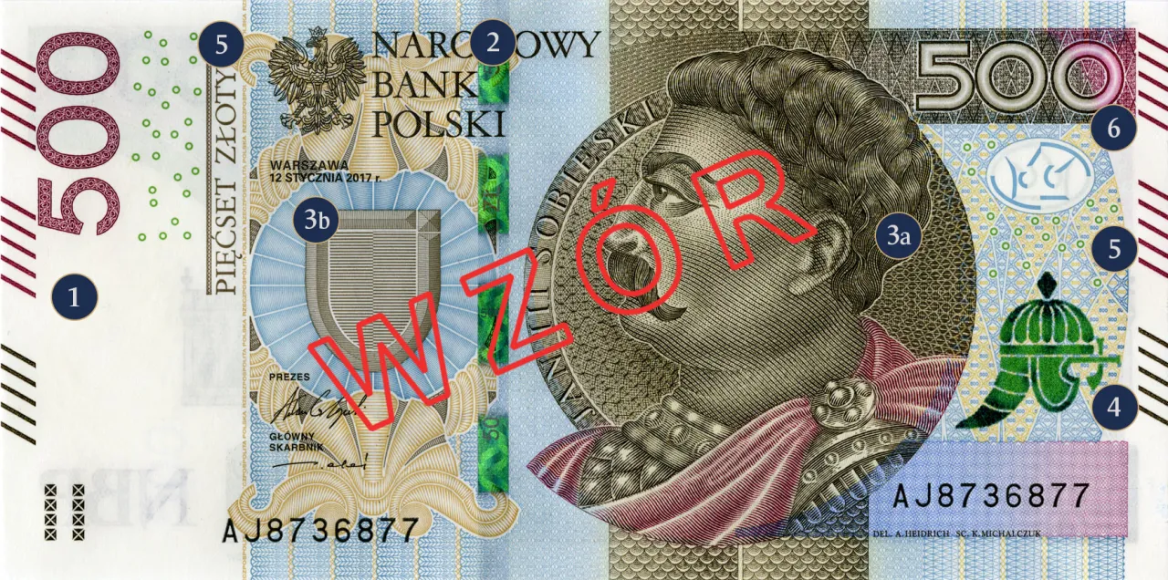 Zdjęcie Znaki na banknotach dla niewidomych – jak je rozpoznać i używać