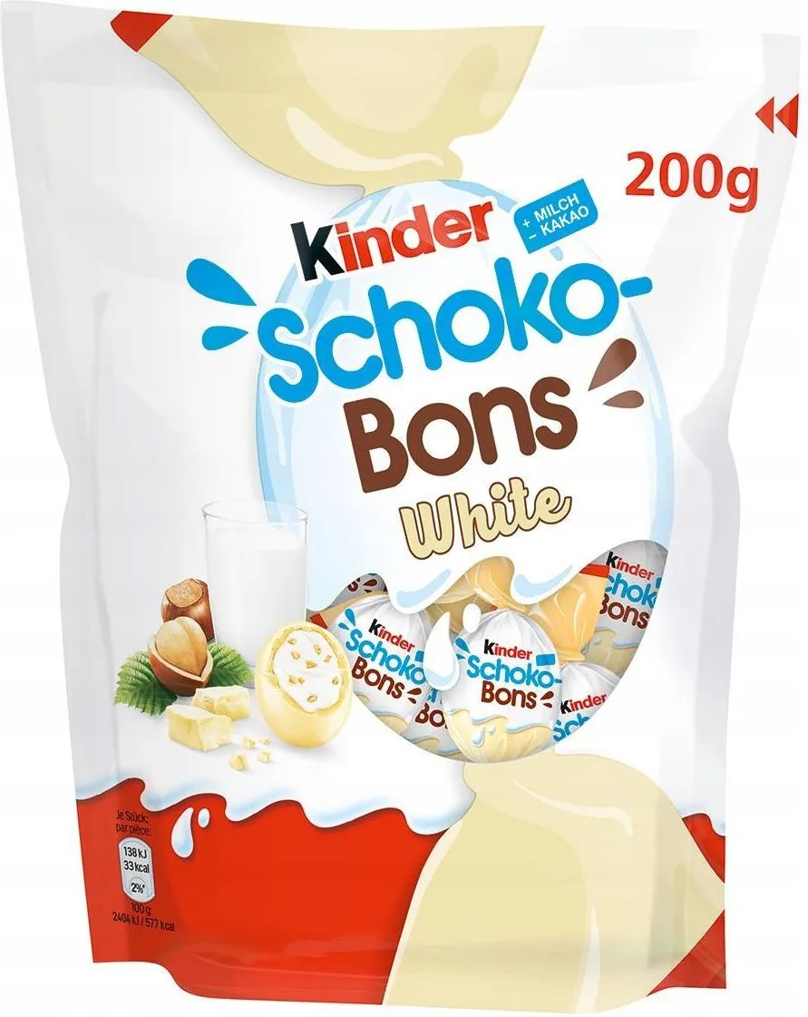 Zdjęcie Gdzie kupić kinder schoko bons white? Sprawdź najlepsze oferty!