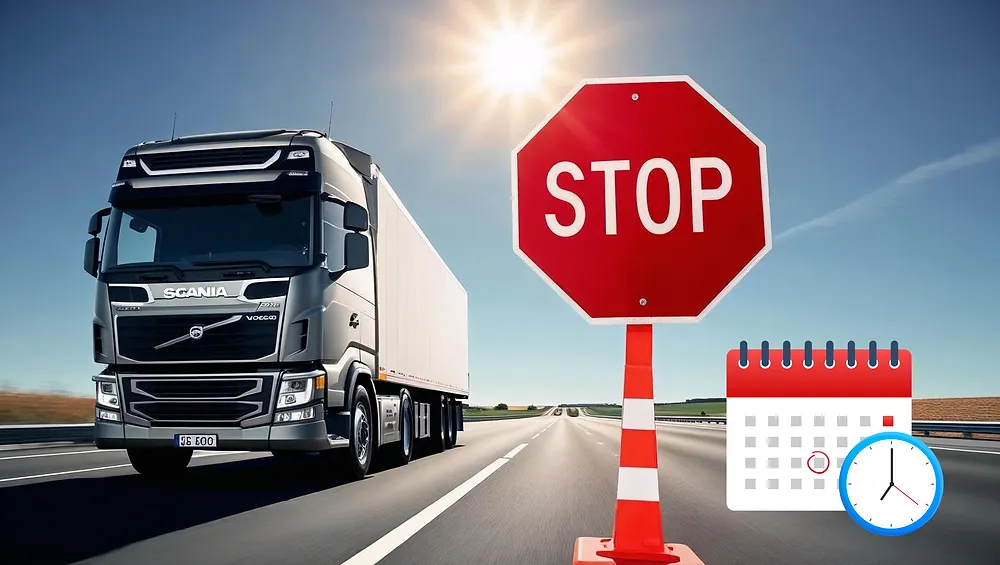 Zdjęcie Czy ciężarówki mogą jeździć w niedzielę? Sprawdź ważne przepisy i wyjątki