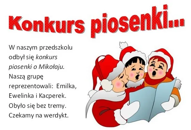 Zdjęcie Tekst piosenki o Mikołaju: poznaj popularne świąteczne utwory dla dzieci