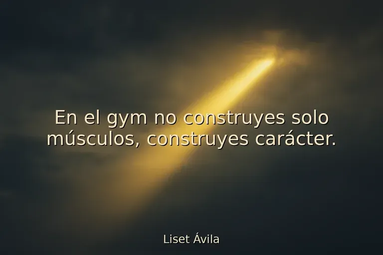 Zdjęcie Frases motivadoras gimnasio que transformarán tu entrenamiento y mentalidad