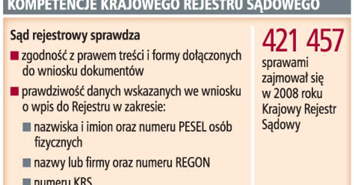 Zdjęcie Kto jest kim w KRS? Kluczowe informacje o osobach w rejestrze