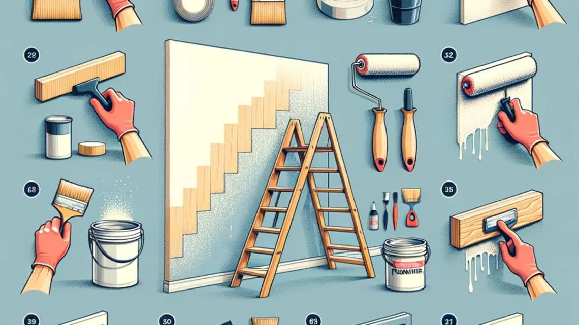 Zdjęcie Jak zabezpieczyć schody przed malowaniem, aby uniknąć uszkodzeń