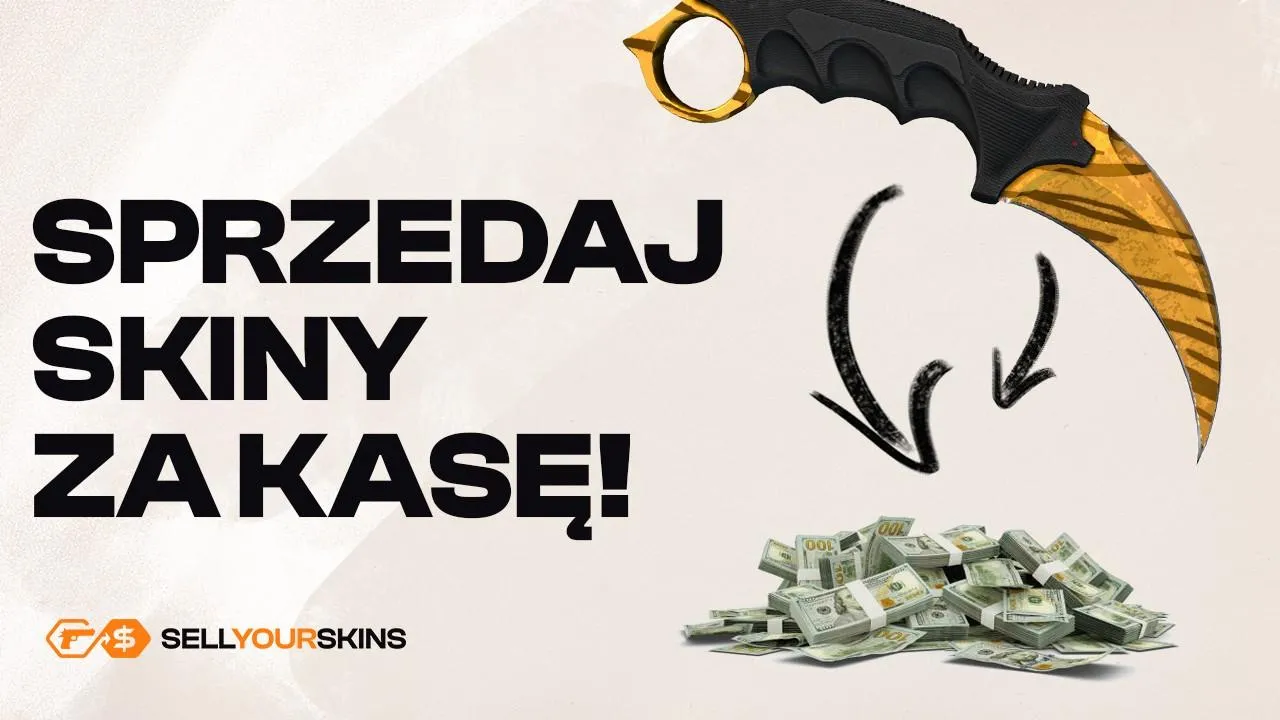 Zdjęcie Jak sprzedać skiny CS:GO na konto bankowe bez oszustw i problemów