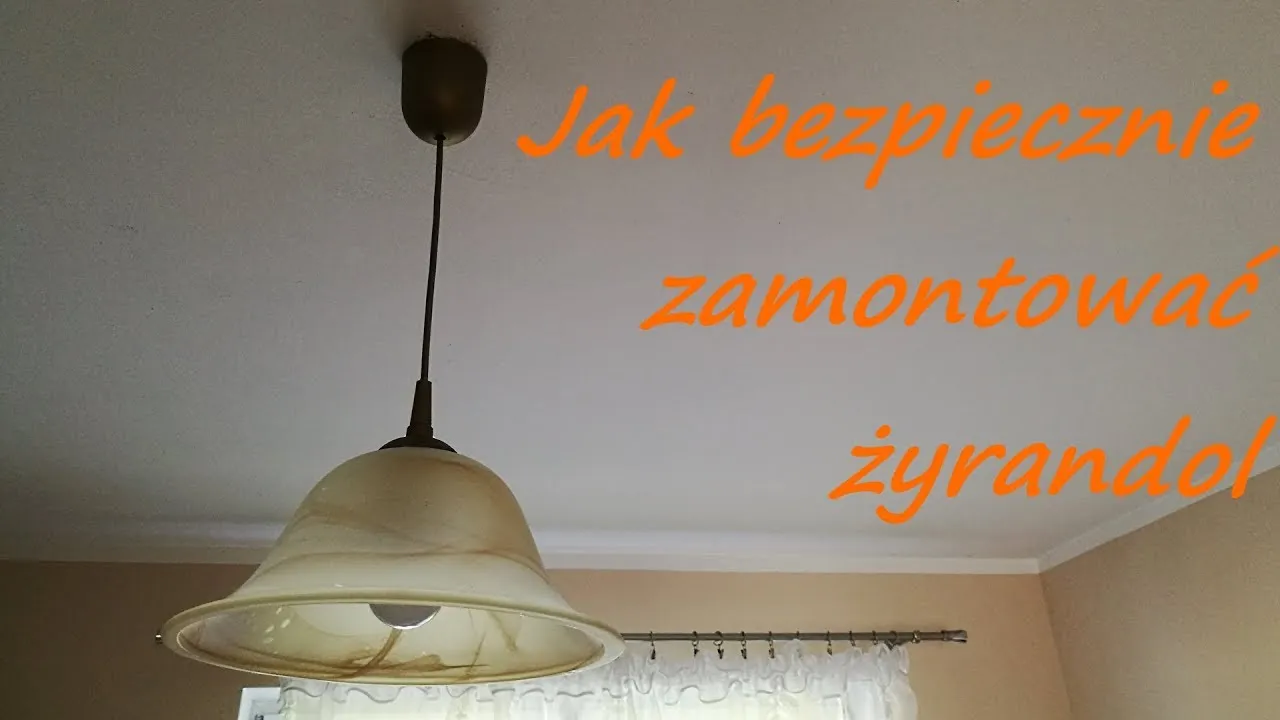 Zdjęcie Jak zamontować żyrandol do sufitu - proste kroki, by uniknąć błędów