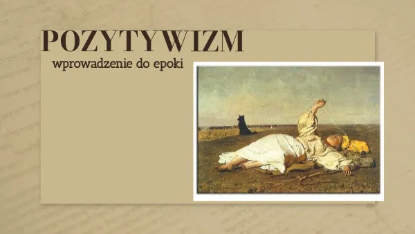 Zdjęcie Bolesław Prus i epoka pozytywizmu: Kluczowe osiągnięcia w literaturze
