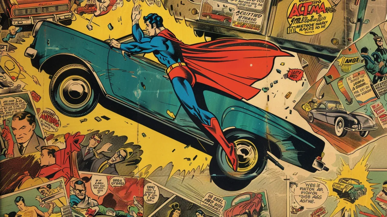 Zdjęcie Historia Action Comics - Jak Action Comics odmienił świat komiksów?