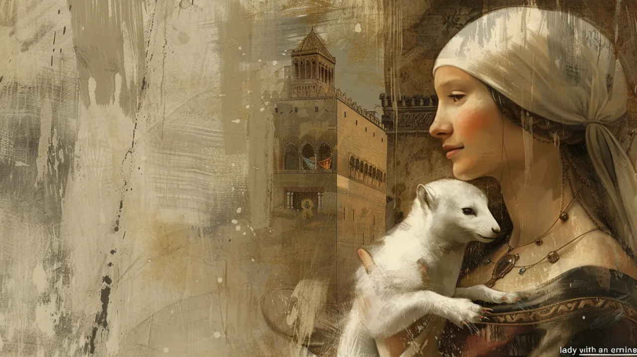 Zdjęcie Dama z łasiczką: analiza i kontekst obrazu Leonarda da Vinci
