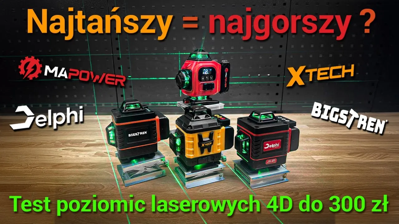 Zdjęcie Jaką poziomicę laserową kupić, aby uniknąć błędów w pomiarach?