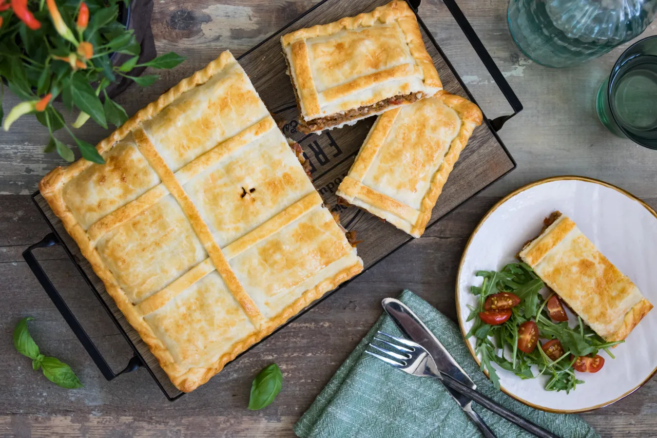 Zdjęcie Receta empanada de carne gallega fácil y deliciosa para sorprender