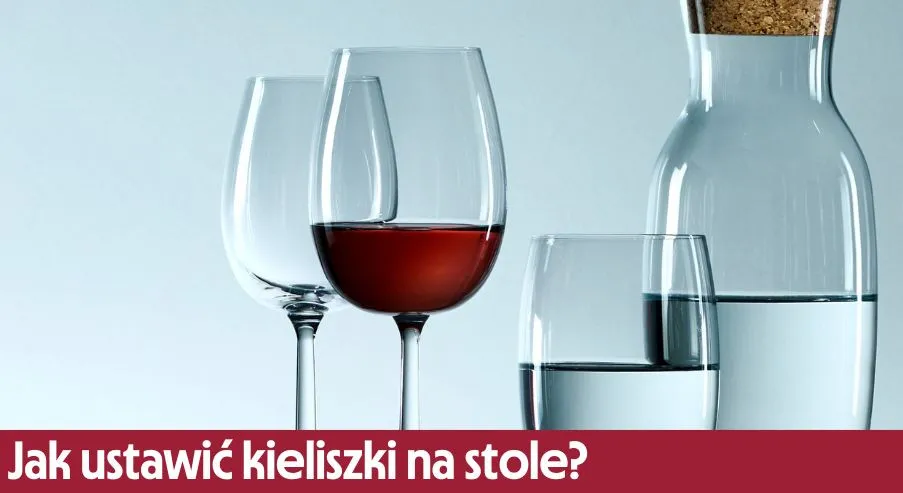 Zdjęcie Jak ustawić kieliszki do wódki na stole, aby zachwycić gości
