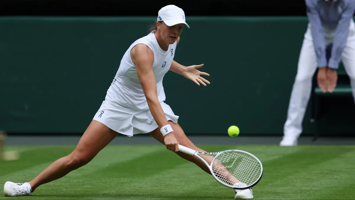 Zdjęcie Świątek w Wimbledon: Wyniki meczów i harmonogram turnieju