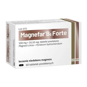 Zdjęcie Magnefar B6 Forte – lek czy suplement? Sprawdź, co musisz wiedzieć przed zakupem