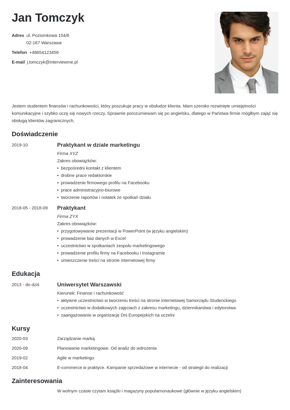 Zdjęcie Jak stworzyć skuteczne CV osoby po studiach, które przyciągnie pracodawców