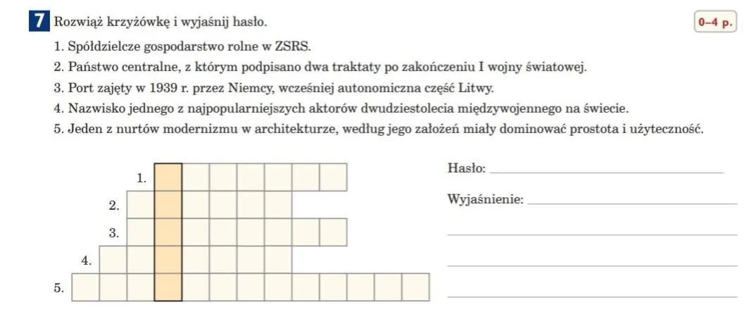 Zdjęcie Kułak w krzyżówce: rozwiąż zagadkę bogatego chłopa