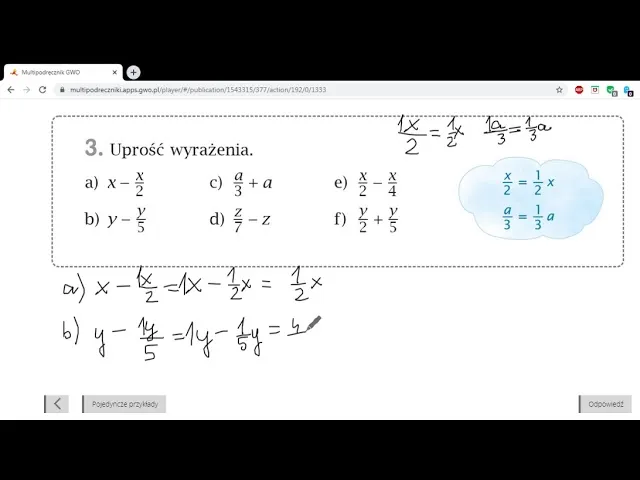 Zdjęcie Jak obliczać wyrażenia algebraiczne - uniknij najczęstszych błędów