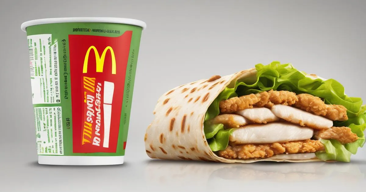 Zdjęcie Ile kalorii ma mcwrap klasyczny? Zaskakujące różnice w kaloryczności