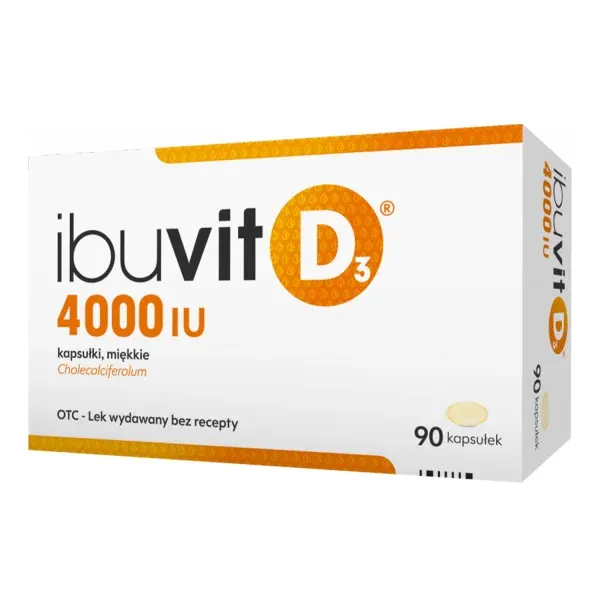 Zdjęcie Ibuvit D3 4000 – lek czy suplement? Odkryj prawdę o działaniu