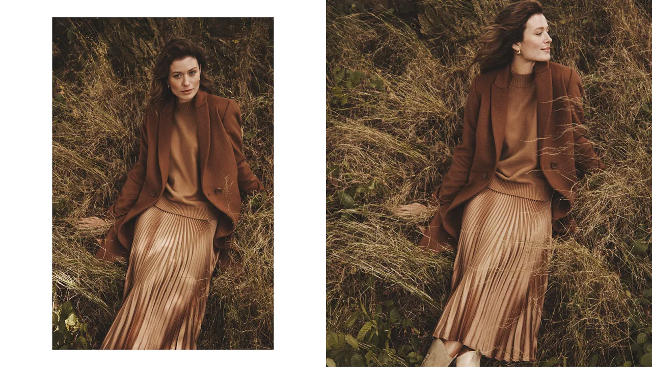 Zdjęcie Stylowe pomysły na outfit z brązową spódnicą na każdą okazję