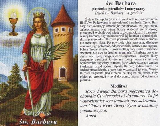 Zdjęcie Kim była święta Barbara i dlaczego jej historia jest tak ważna?