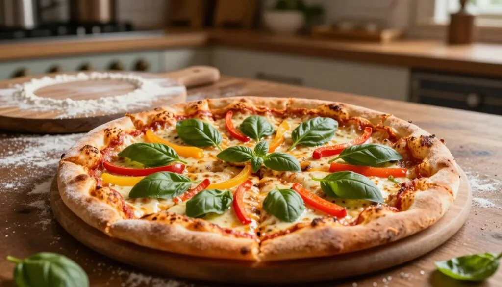 Zdjęcie Pizza 32 cm: Kalorie i 5 trików, by je obniżyć. Jedz świadomie!