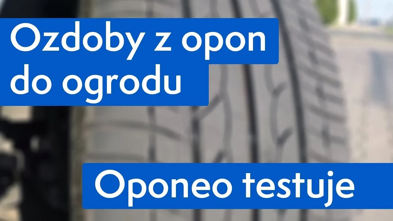Zdjęcie Jak wykorzystać opony w ogrodzie - kreatywne pomysły na DIY i dekoracje
