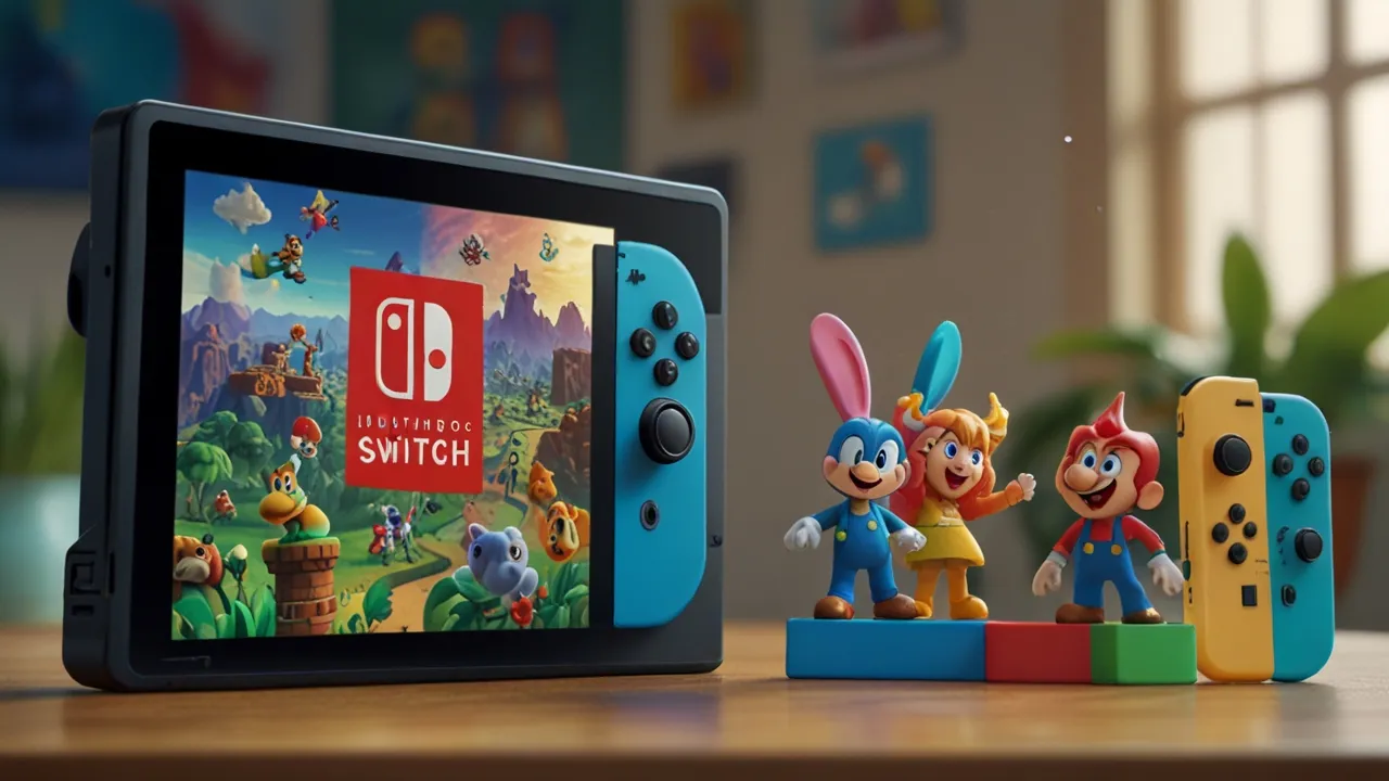 Zdjęcie Gry na Nintendo Switch dla dzieci - Zabawa i rozwój na konsoli