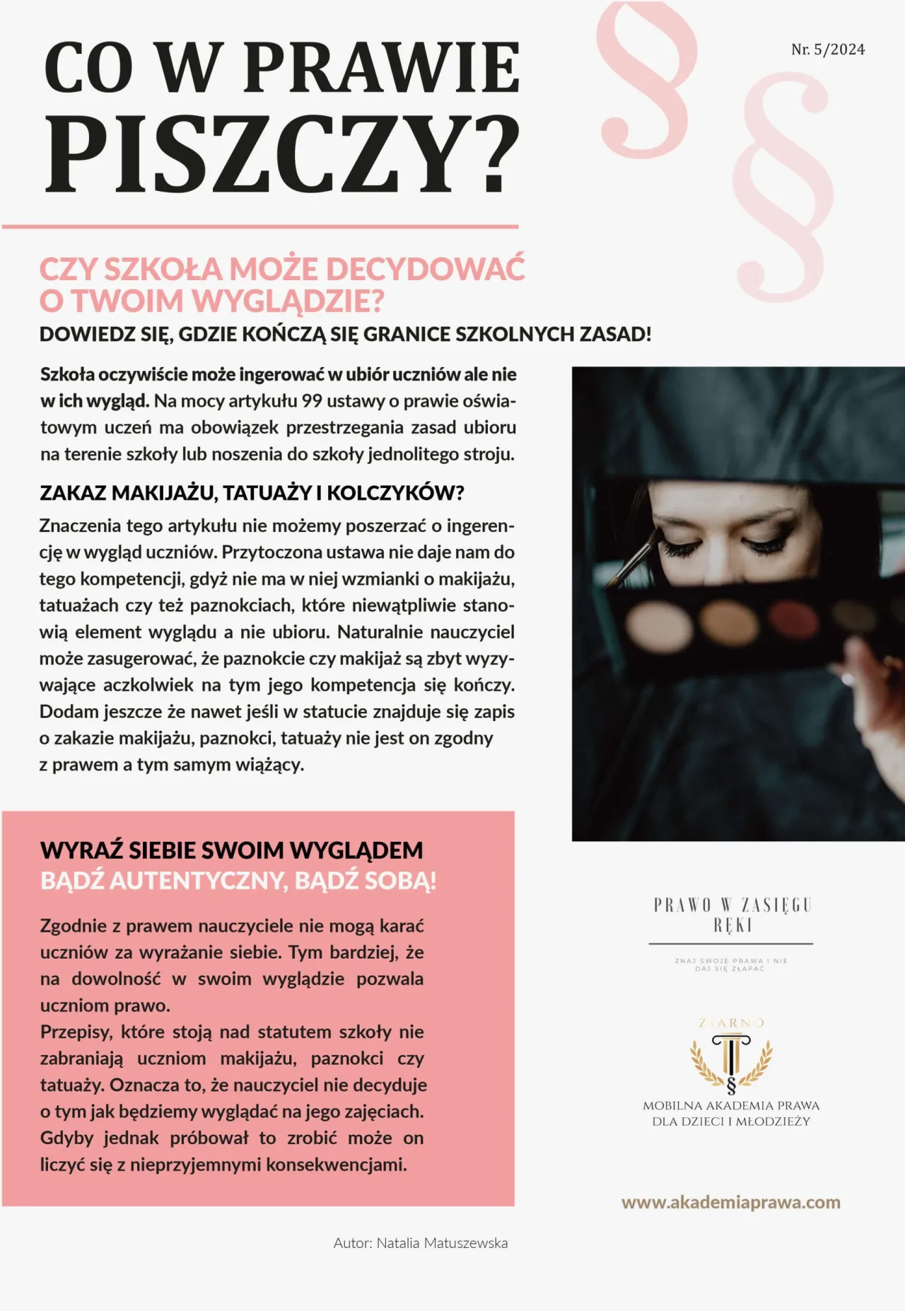 Zdjęcie Czy szkoła ma prawo ingerować w wygląd ucznia? Sprawdź swoje prawa