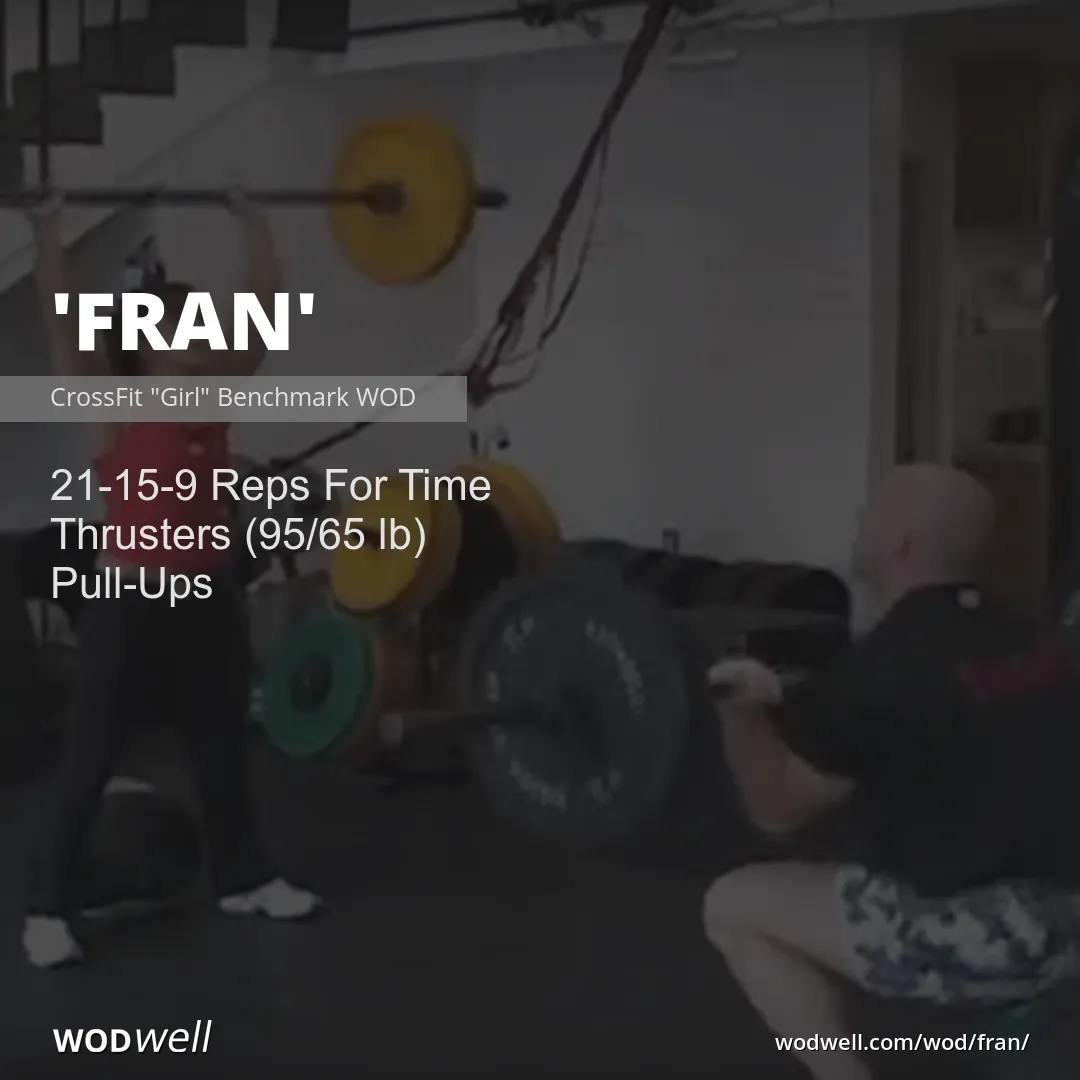 Zdjęcie Fran CrossFit - co to jest i dlaczego warto go spróbować?