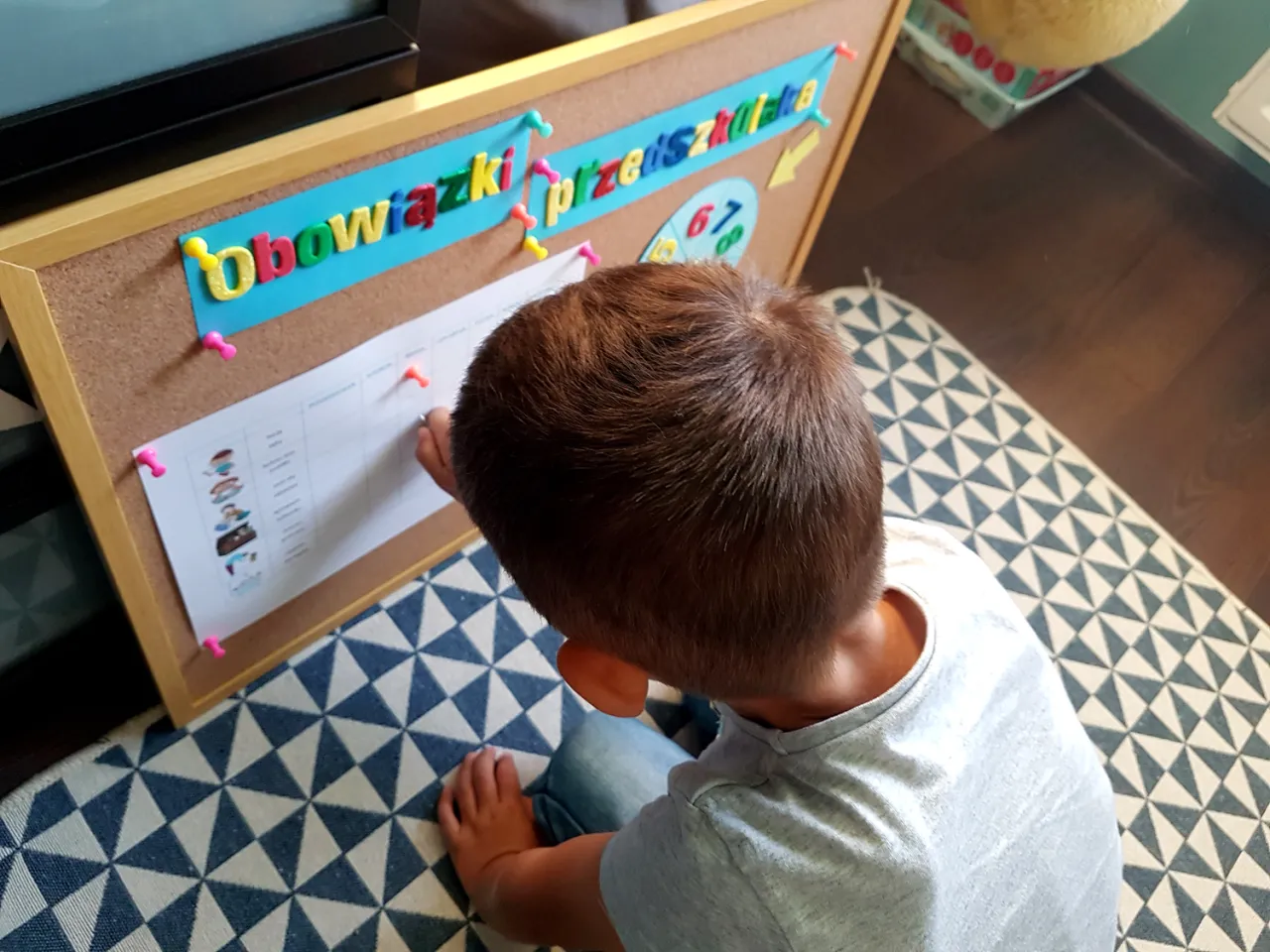 Zdjęcie Tablica motywacyjna DIY: Jak skutecznie zmotywować dziecko do pracy