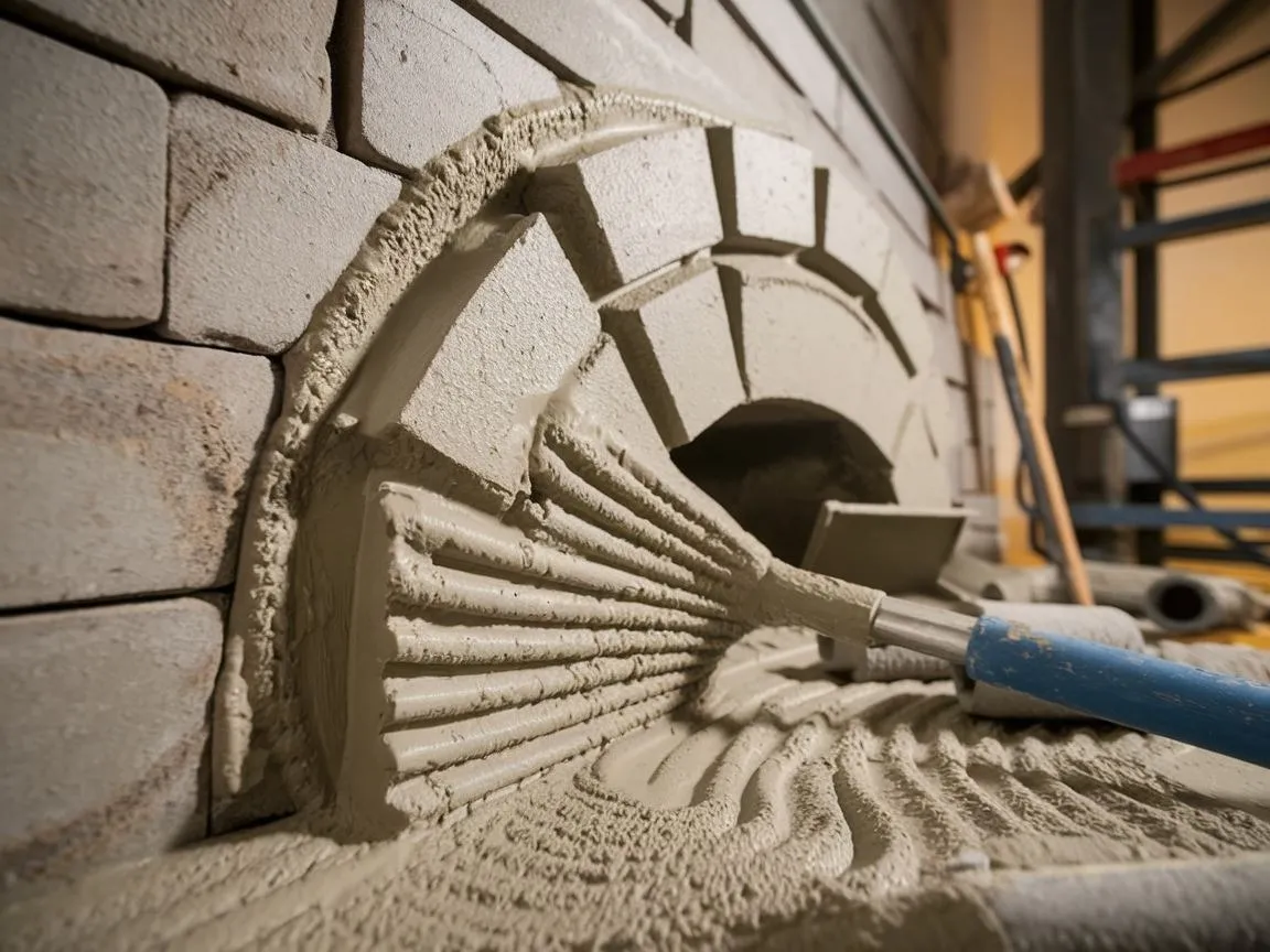 Zdjęcie Jak zrobić zaprawę szamotową - uniknij najczęstszych błędów w przygotowaniu