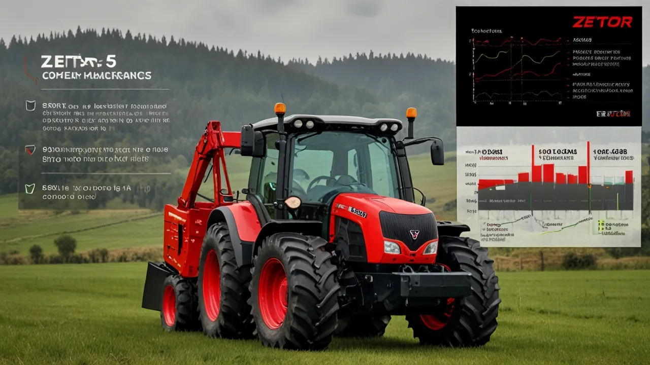 Zdjęcie Zetor 5340: Szczegółowe dane techniczne, które warto znać