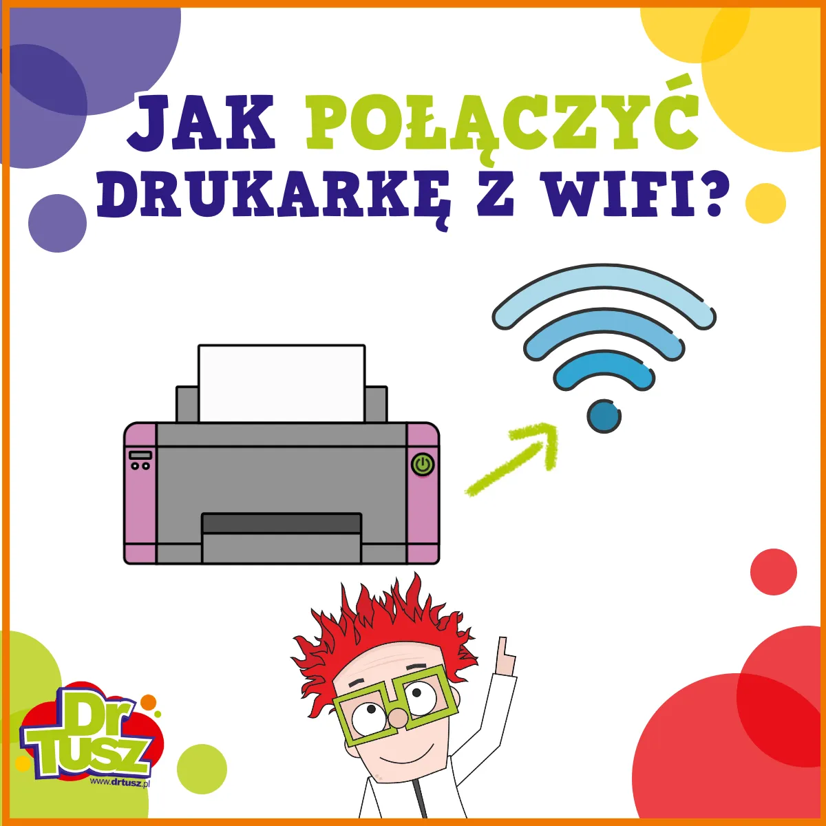 Zdjęcie Jak połączyć drukarkę z laptopem przez Wi-Fi bez problemów i frustracji