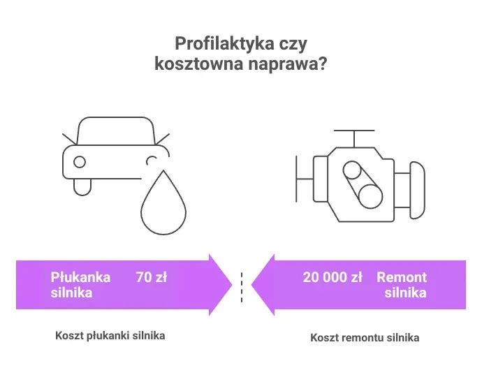 Zdjęcie Jak zrobić płukankę silnika, aby uniknąć kosztownych napraw?