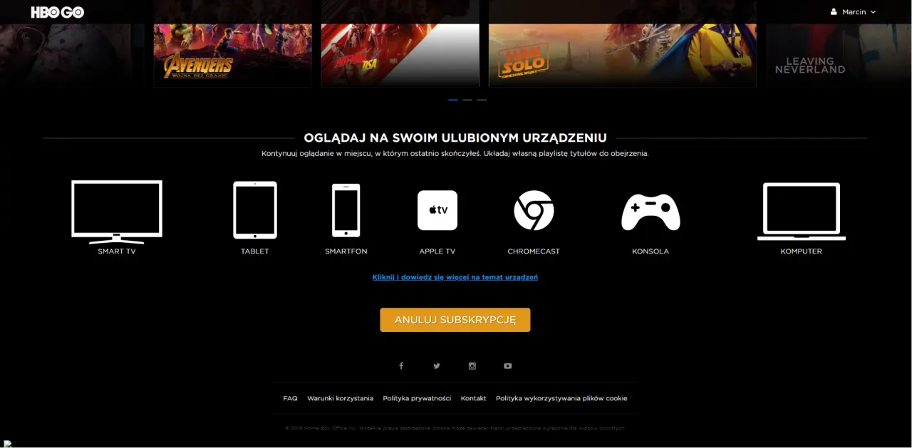 Zdjęcie Jak zrezygnować z HBO GO na telefonie i uniknąć niepotrzebnych opłat
