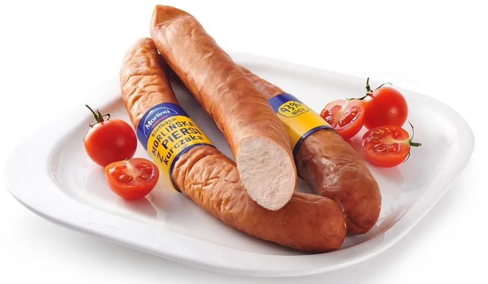 Zdjęcie Kiełbasa z kurczaka Morliny kcal – poznaj wartości odżywcze i kalorie