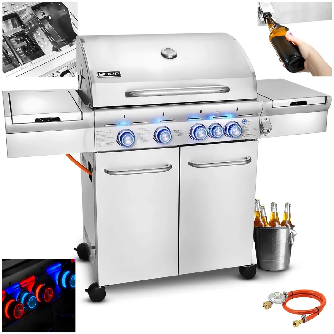 Zdjęcie Yoer grill gazowy - poznaj najlepsze modele i ich funkcje