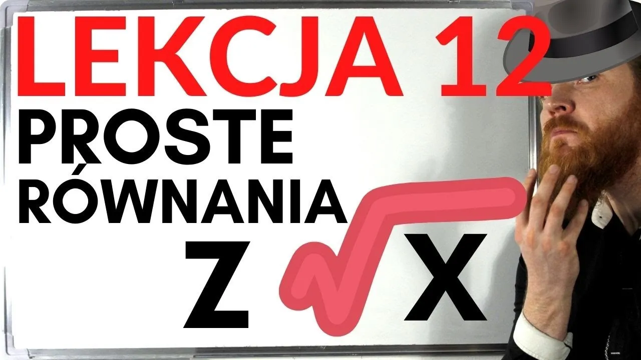 Zdjęcie Jak pozbyć się pierwiastka z równania i uniknąć typowych błędów