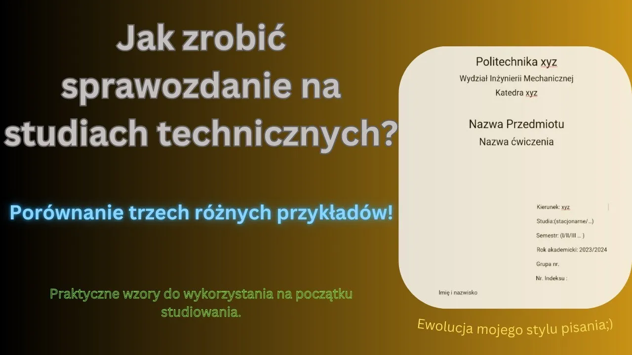 Zdjęcie Jak napisać sprawozdanie z laboratorium, unikając najczęstszych błędów
