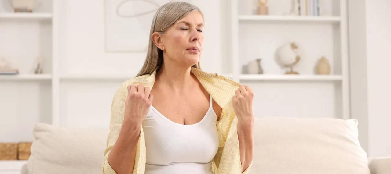 Zdjęcie Skuteczne metody łagodzenia uderzeń gorąca w menopauzie, które działają