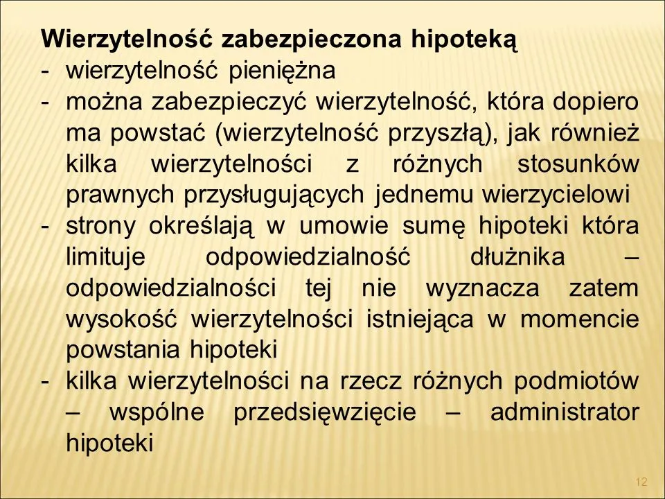Zdjęcie Wierzytelność zabezpieczona hipoteką: znaczenie i konsekwencje