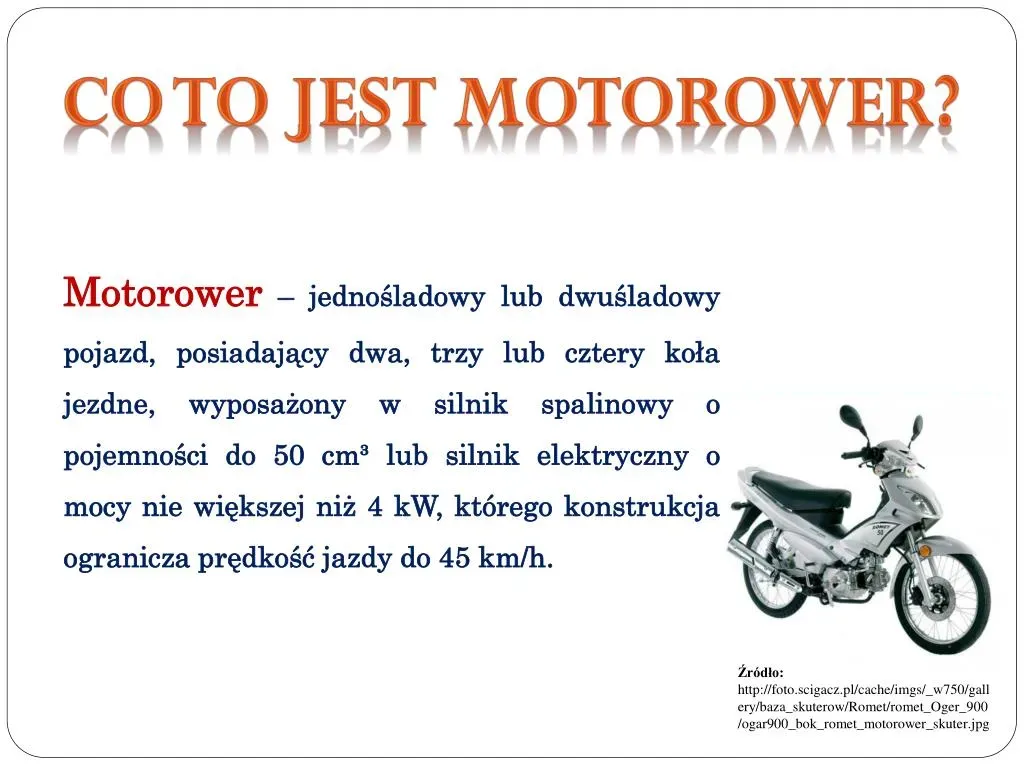 Zdjęcie Co to jest motorower? Kluczowe informacje o pojazdach dwu- i trójkołowych