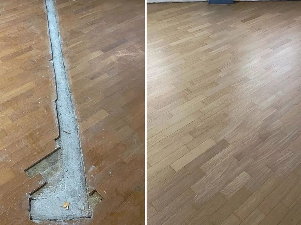 Zdjęcie Jak skutecznie naprawić wybrzuszenie parkietu i uniknąć kosztów