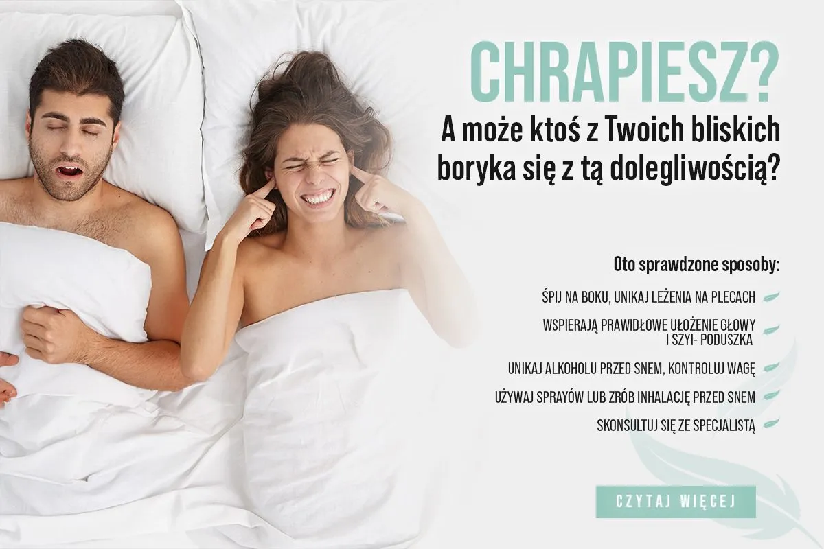 Zdjęcie Skuteczne metody jak zapobiec chrapaniu i poprawić sen