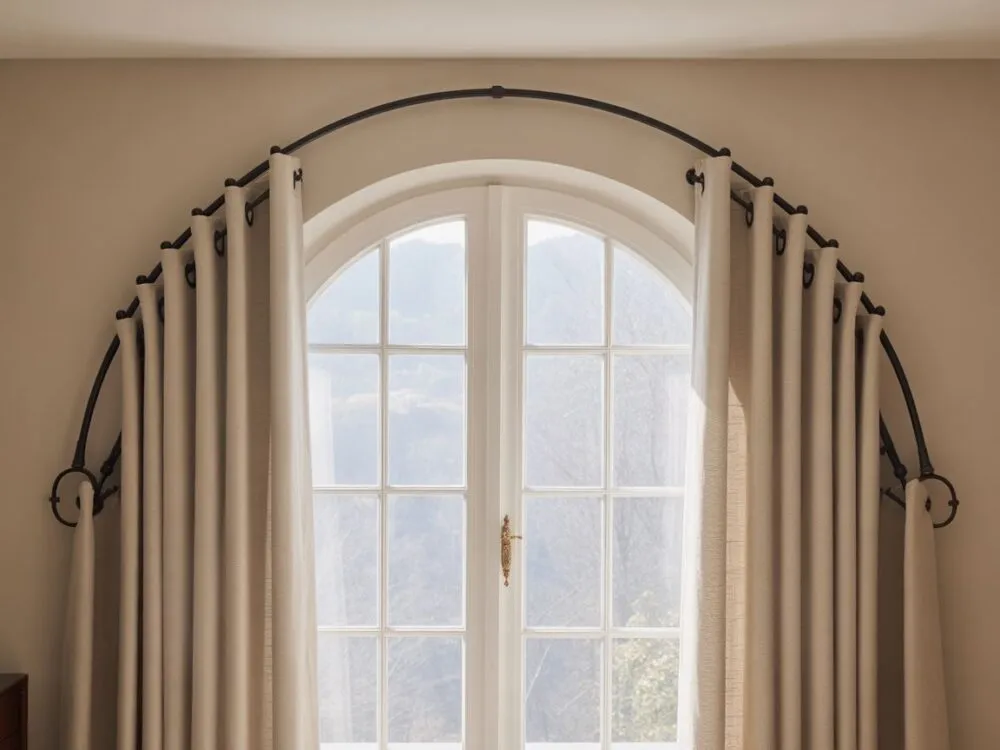 Zdjęcie Jak zmierzyć karnisz, aby uniknąć błędów i idealnie dopasować zasłony