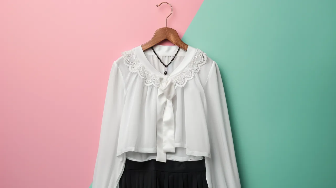 Zdjęcie Białe koszule z koronką: Oto elegancki look w każdej sytuacji!