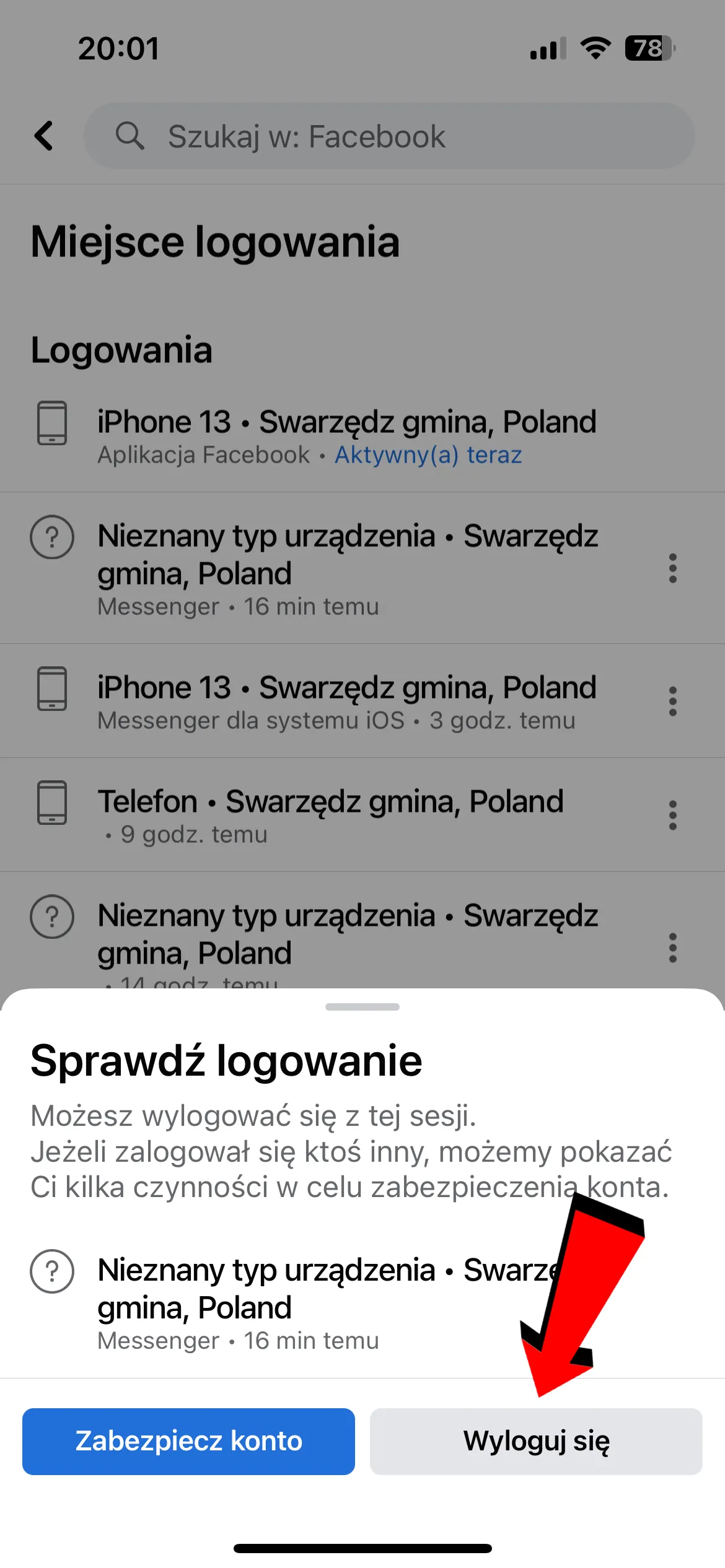 Zdjęcie Jak wylogować się z Messengera - uniknij problemów z kontem