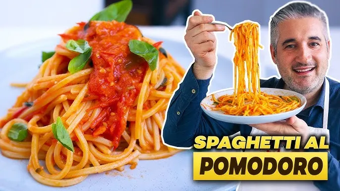 Zdjęcie Prosty przepis na spaghetti pomodoro, który zachwyci Twoich gości