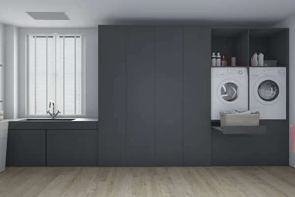 Zdjęcie Jak ukryć suszarkę do prania i zyskać więcej miejsca w domu